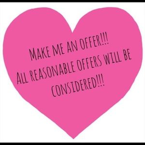 All reasonable offers are considered